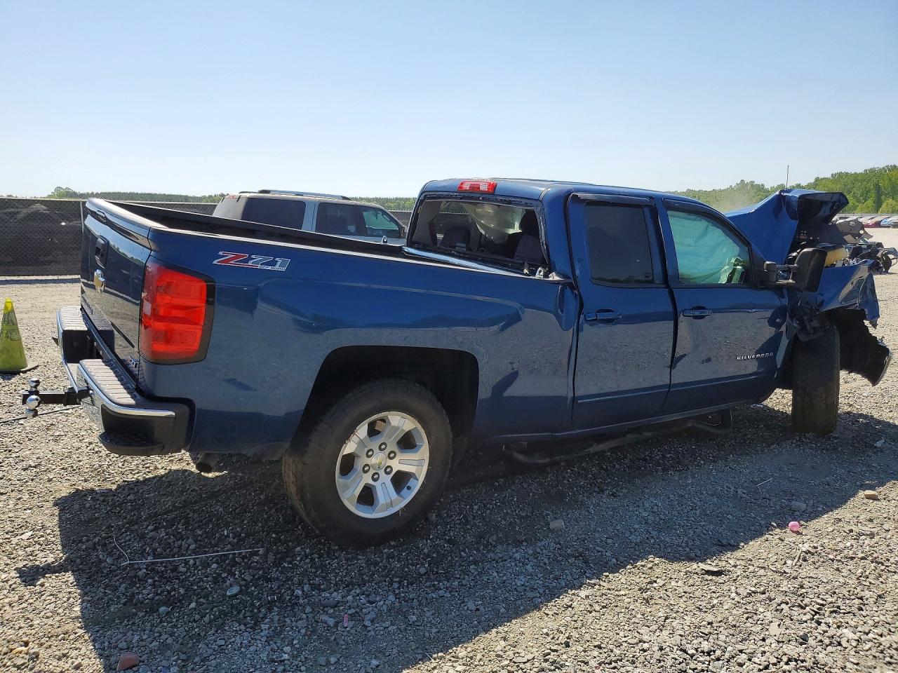 2015 Chevrolet Silverado K1500 Lt Blue vin: 1GCVKREC0FZ435712