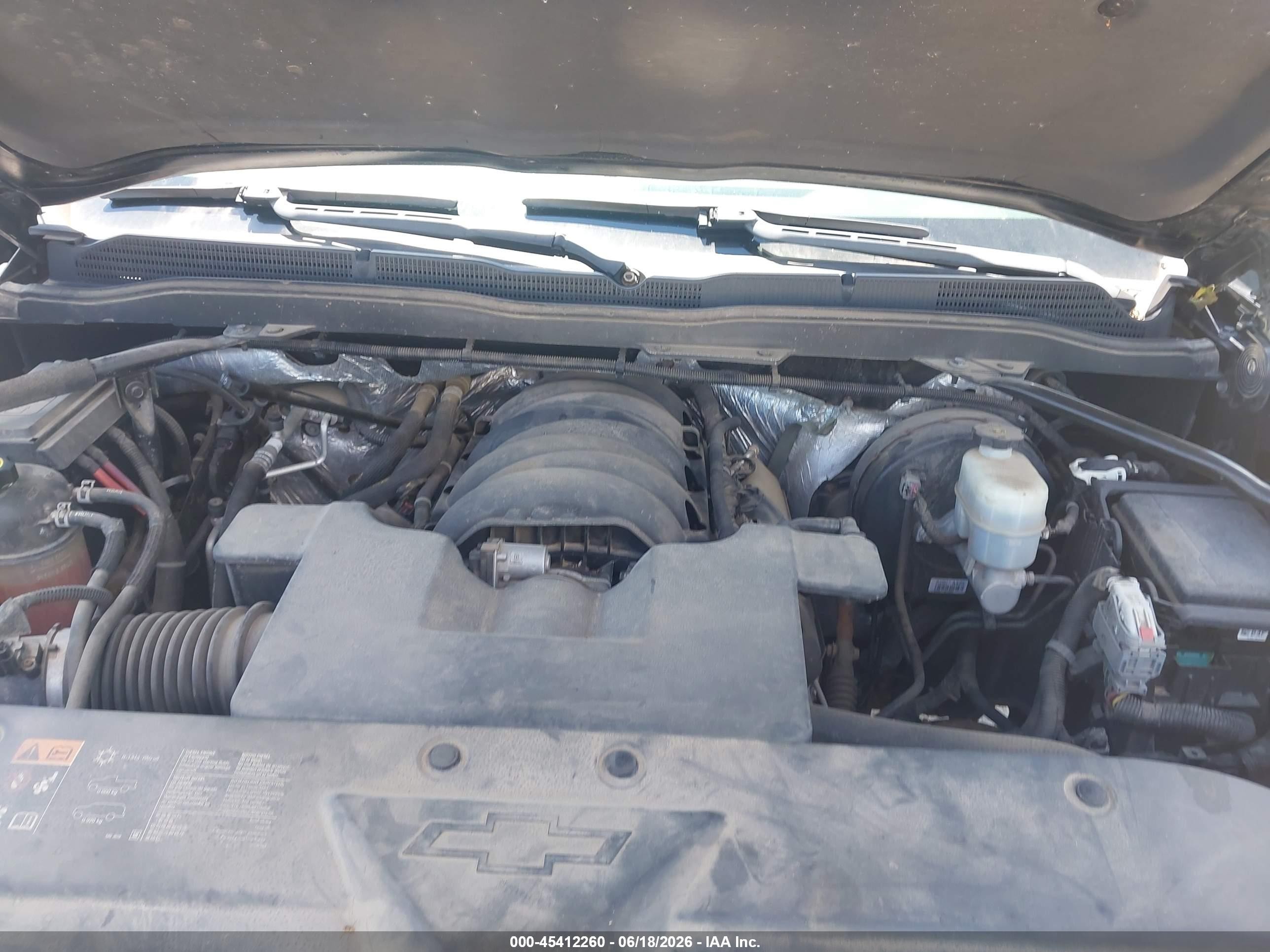2015 Chevrolet Silverado 1500 Lt Black vin: 1GCVKREC0FZ439274