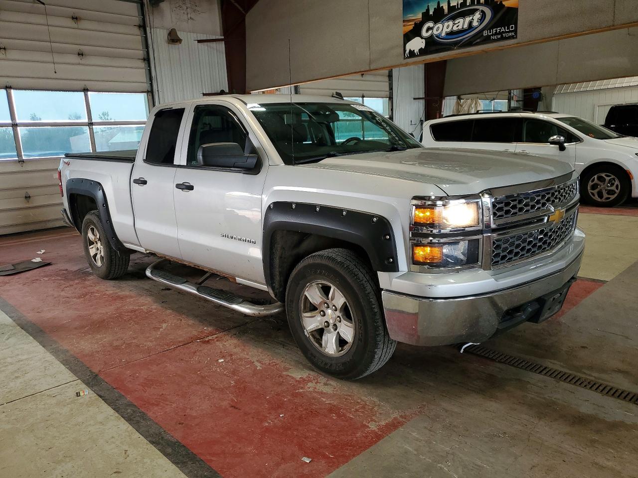 2014 Chevrolet Silverado K1500 Lt Silver vin: 1GCVKREC1EZ144795