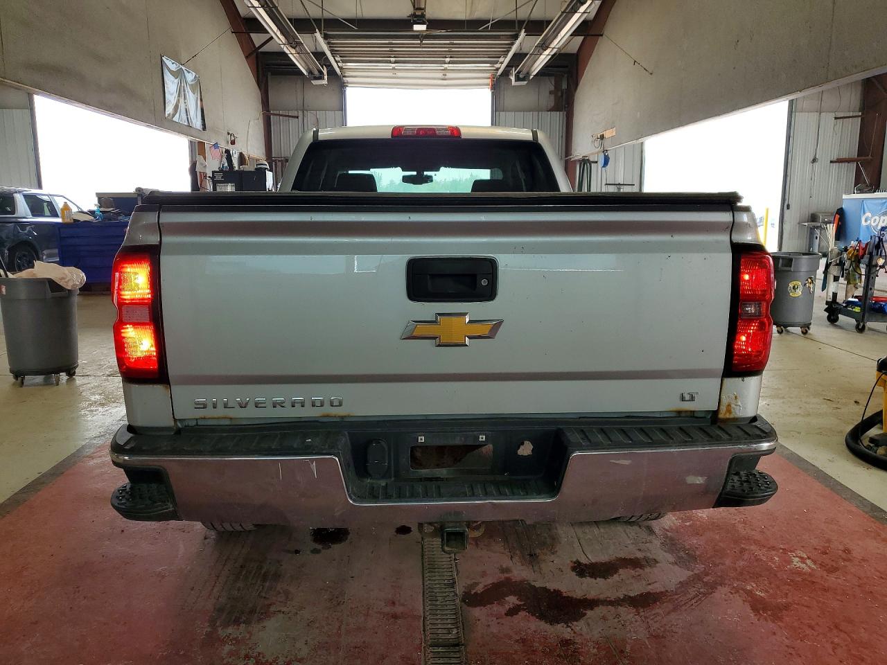 2014 Chevrolet Silverado K1500 Lt Silver vin: 1GCVKREC1EZ144795
