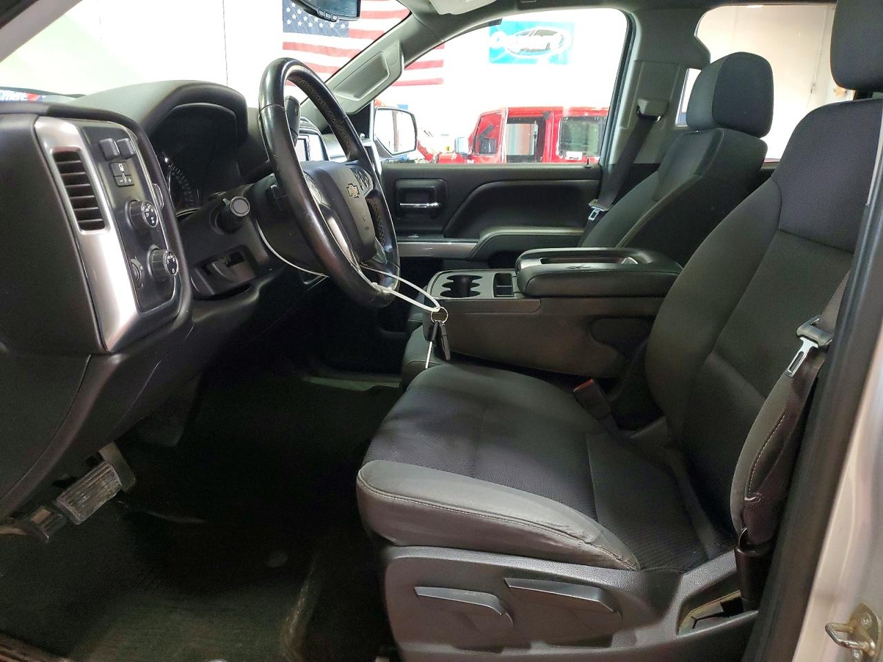 2014 Chevrolet Silverado K1500 Lt Silver vin: 1GCVKREC1EZ144795
