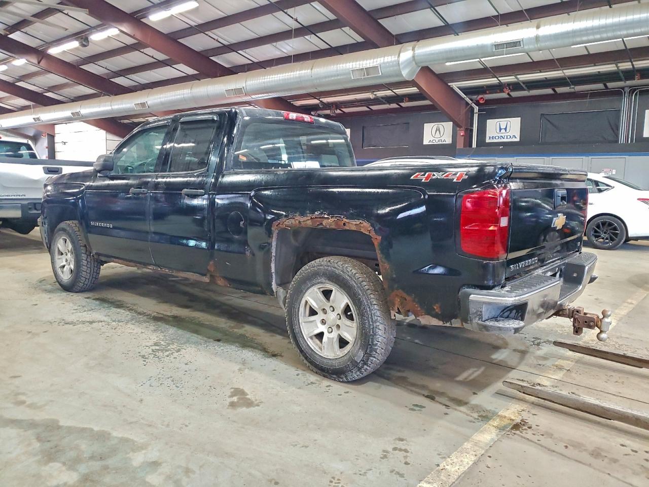 2014 Chevrolet Silverado K1500 Lt Black vin: 1GCVKREC1EZ150029