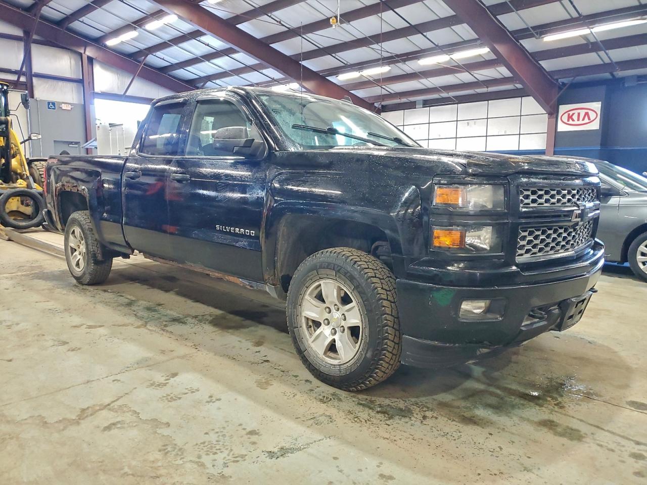 2014 Chevrolet Silverado K1500 Lt Black vin: 1GCVKREC1EZ150029