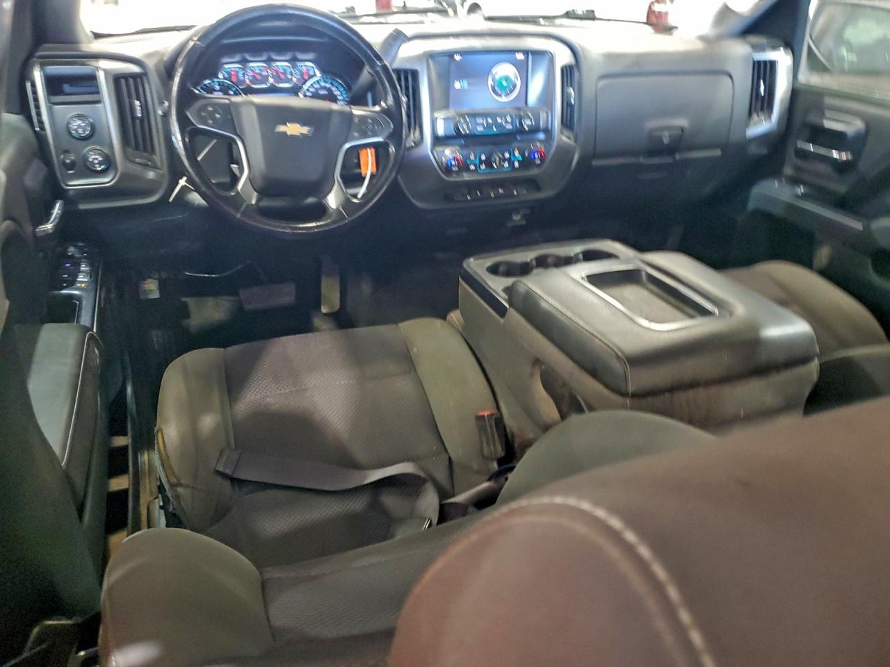 2014 Chevrolet Silverado K1500 Lt Black vin: 1GCVKREC1EZ150029