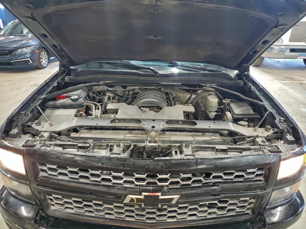 2014 Chevrolet Silverado K1500 Lt Black vin: 1GCVKREC1EZ150029