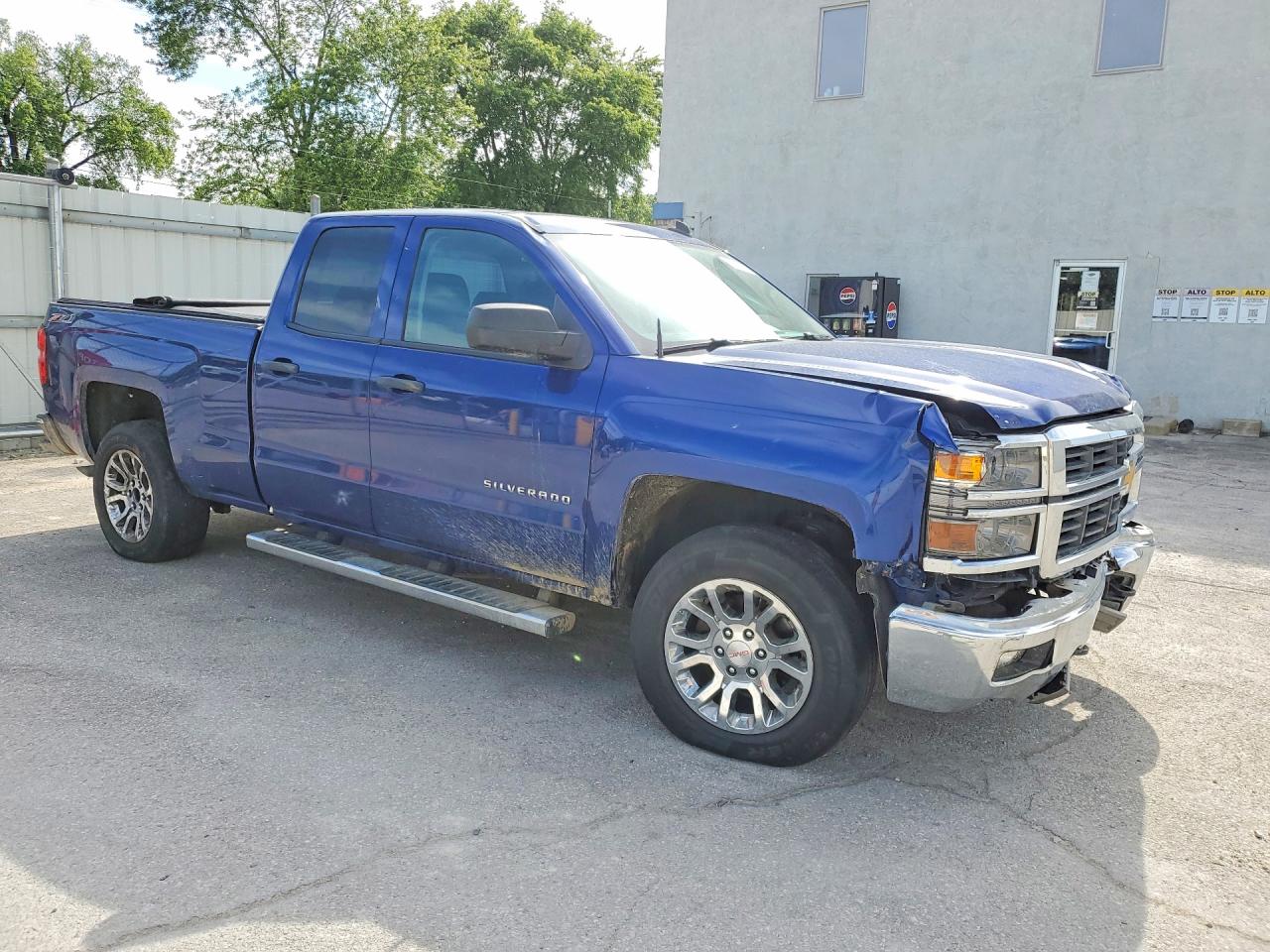 2014 Chevrolet Silverado K1500 Lt Синий vin: 1GCVKREC1EZ274754