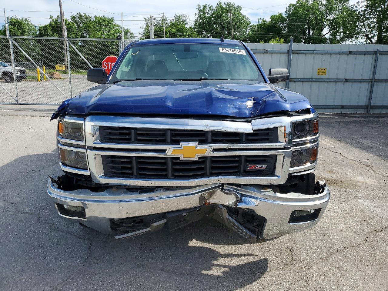 2014 Chevrolet Silverado K1500 Lt Синий vin: 1GCVKREC1EZ274754