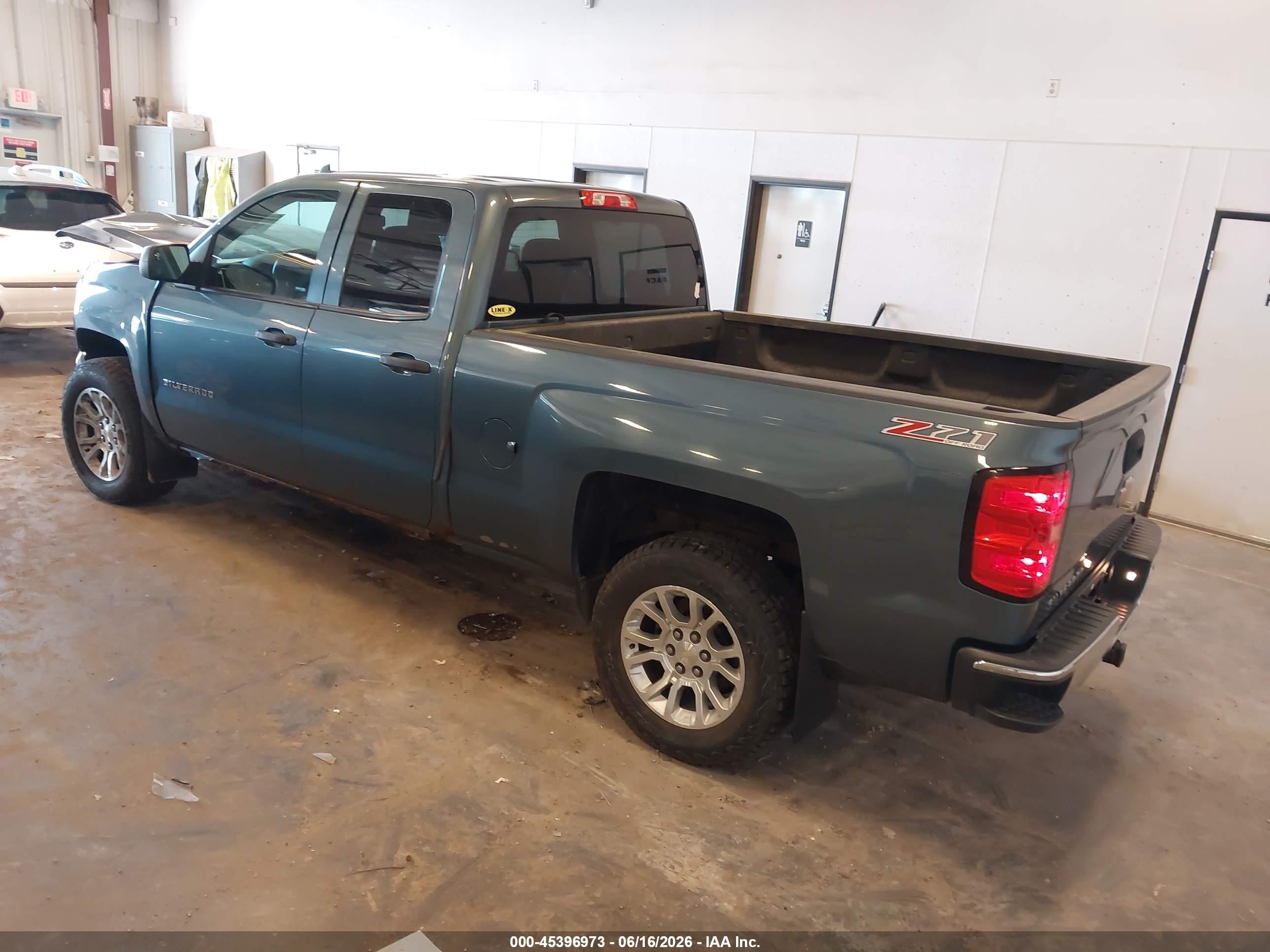 2014 Chevrolet Silverado 1500 Lt Gray vin: 1GCVKREC1EZ291294