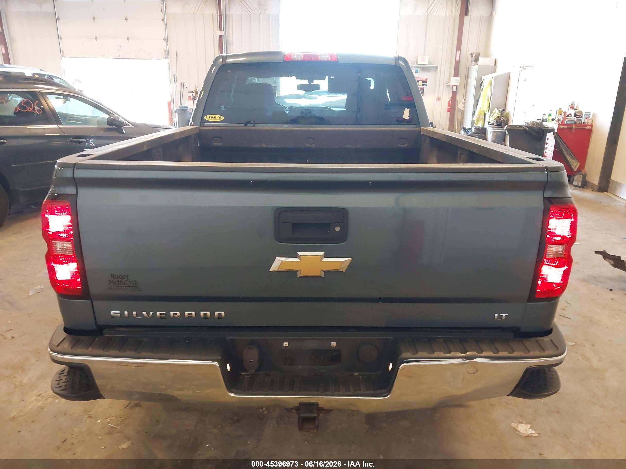 2014 Chevrolet Silverado 1500 Lt Gray vin: 1GCVKREC1EZ291294