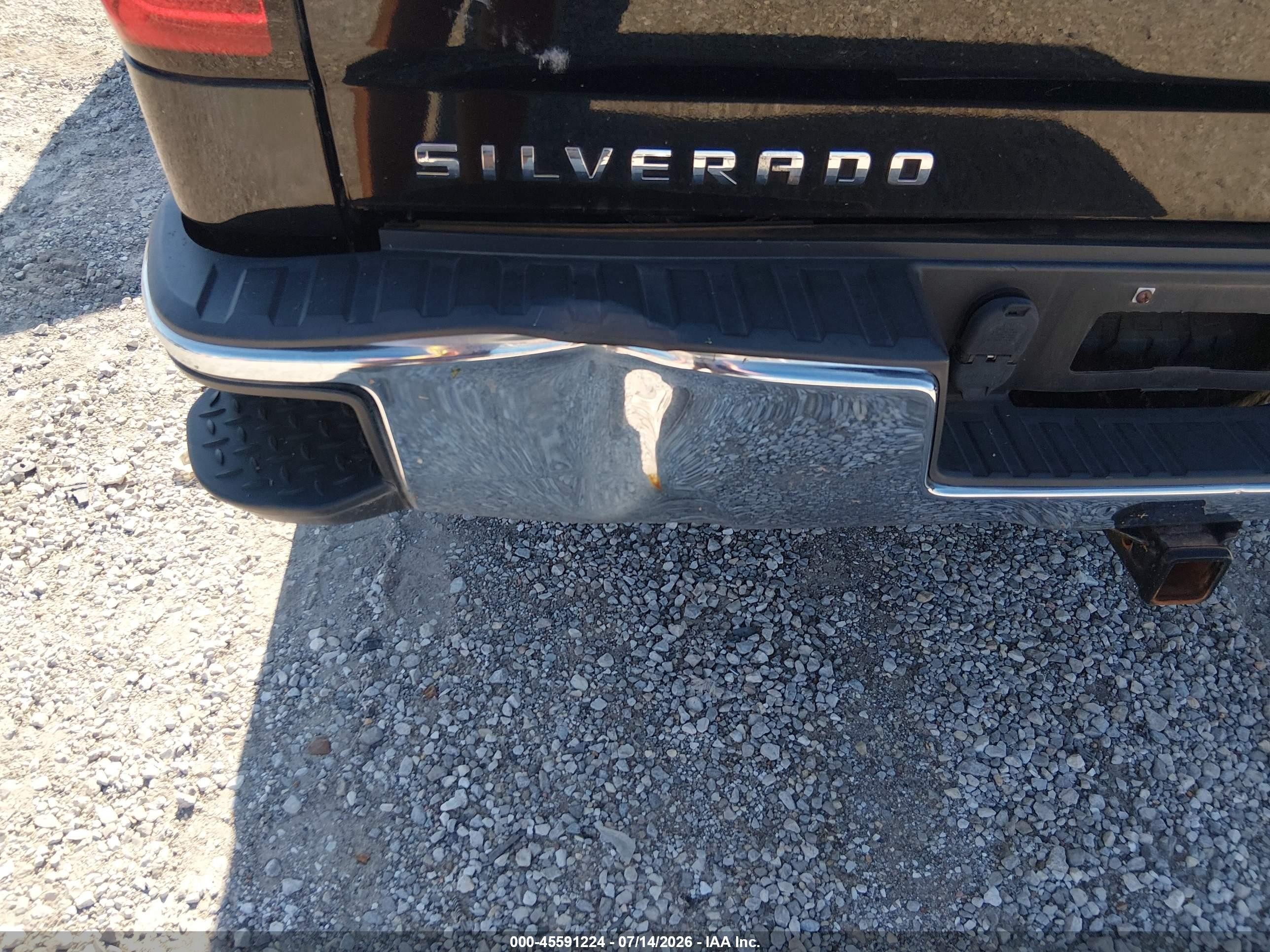 2014 Chevrolet Silverado 1500 Lt Black vin: 1GCVKREC1EZ293997