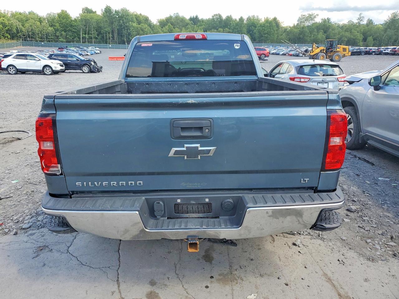 2014 Chevrolet Silverado K1500 Lt Blue vin: 1GCVKREC1EZ318381