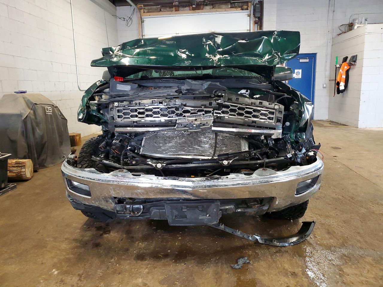 2014 Chevrolet Silverado K1500 Lt Green vin: 1GCVKREC1EZ322883