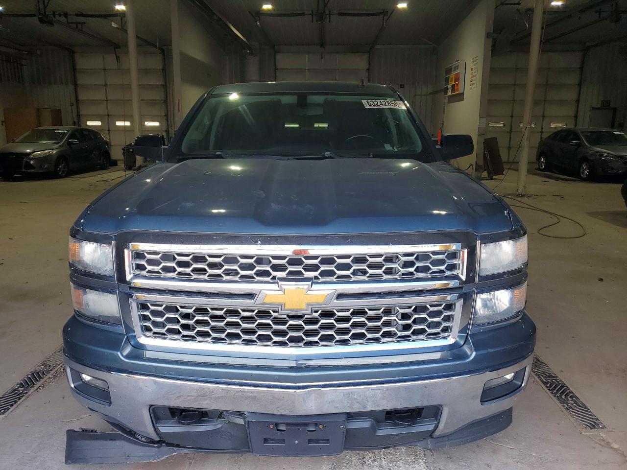 2014 Chevrolet Silverado K1500 Lt Blue vin: 1GCVKREC1EZ346682