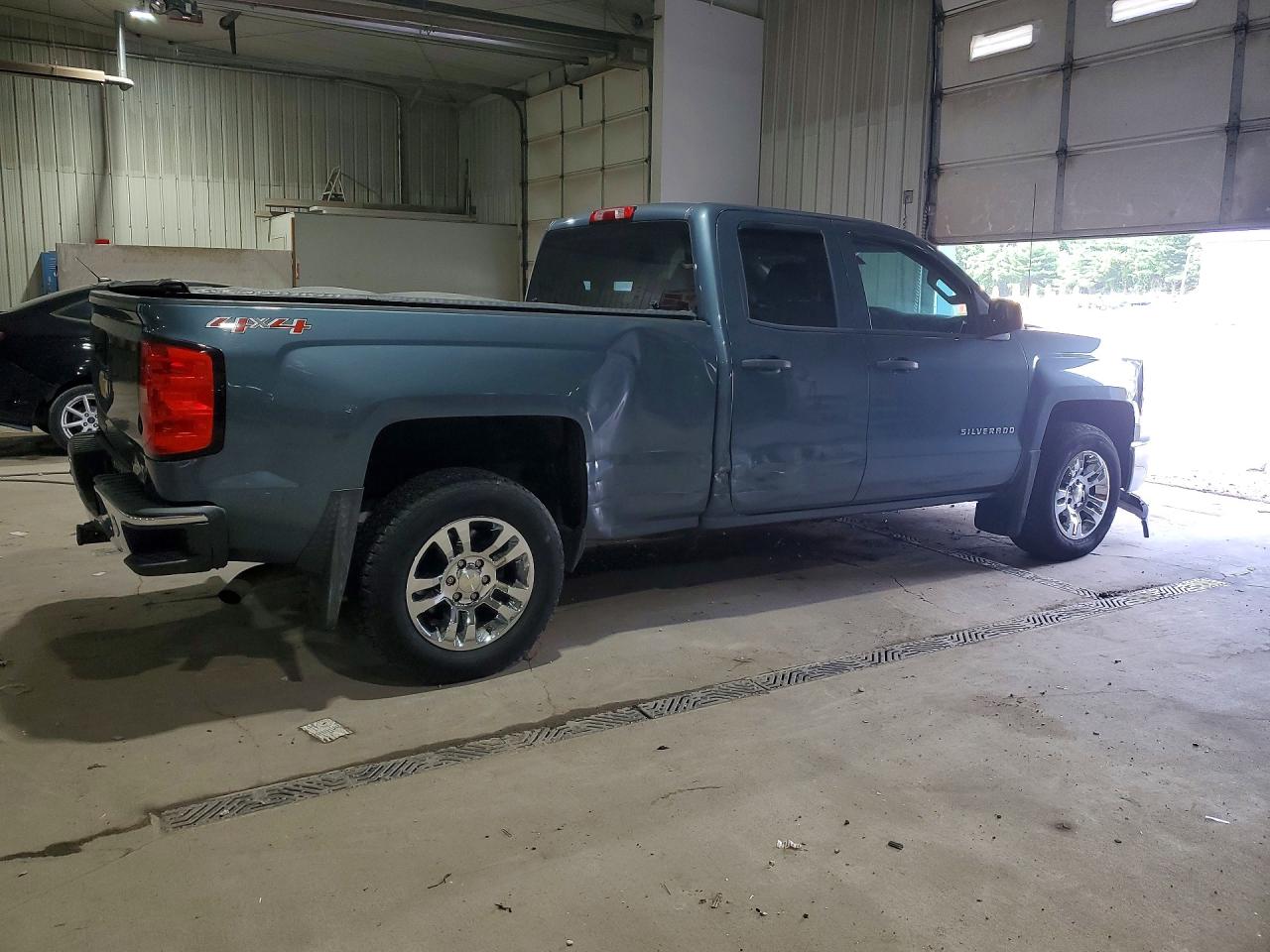 2014 Chevrolet Silverado K1500 Lt Blue vin: 1GCVKREC1EZ346682