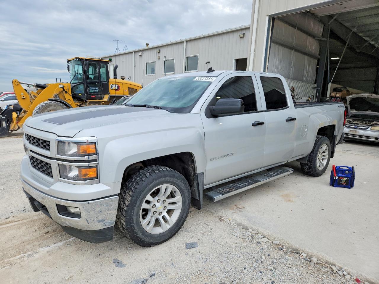 2014 Chevrolet Silverado K1500 Lt Серебряный vin: 1GCVKREC1EZ378998