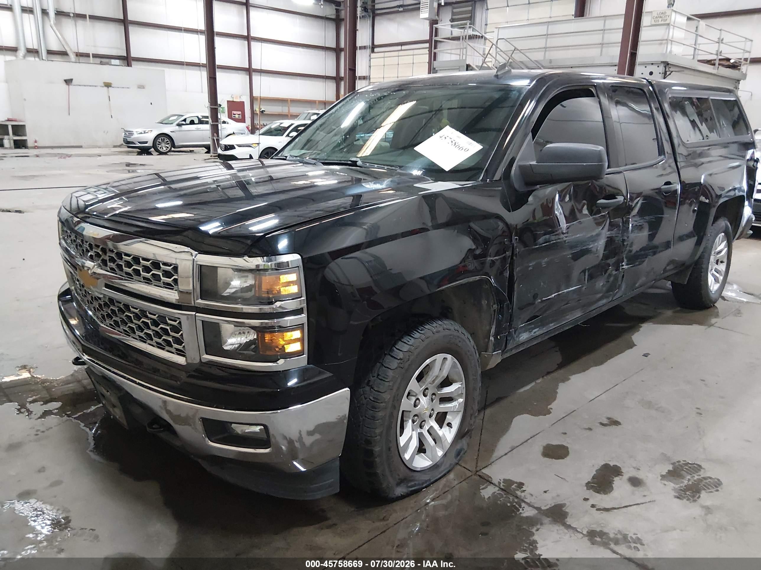2014 Chevrolet Silverado 1500 Lt Black vin: 1GCVKREC1EZ388821