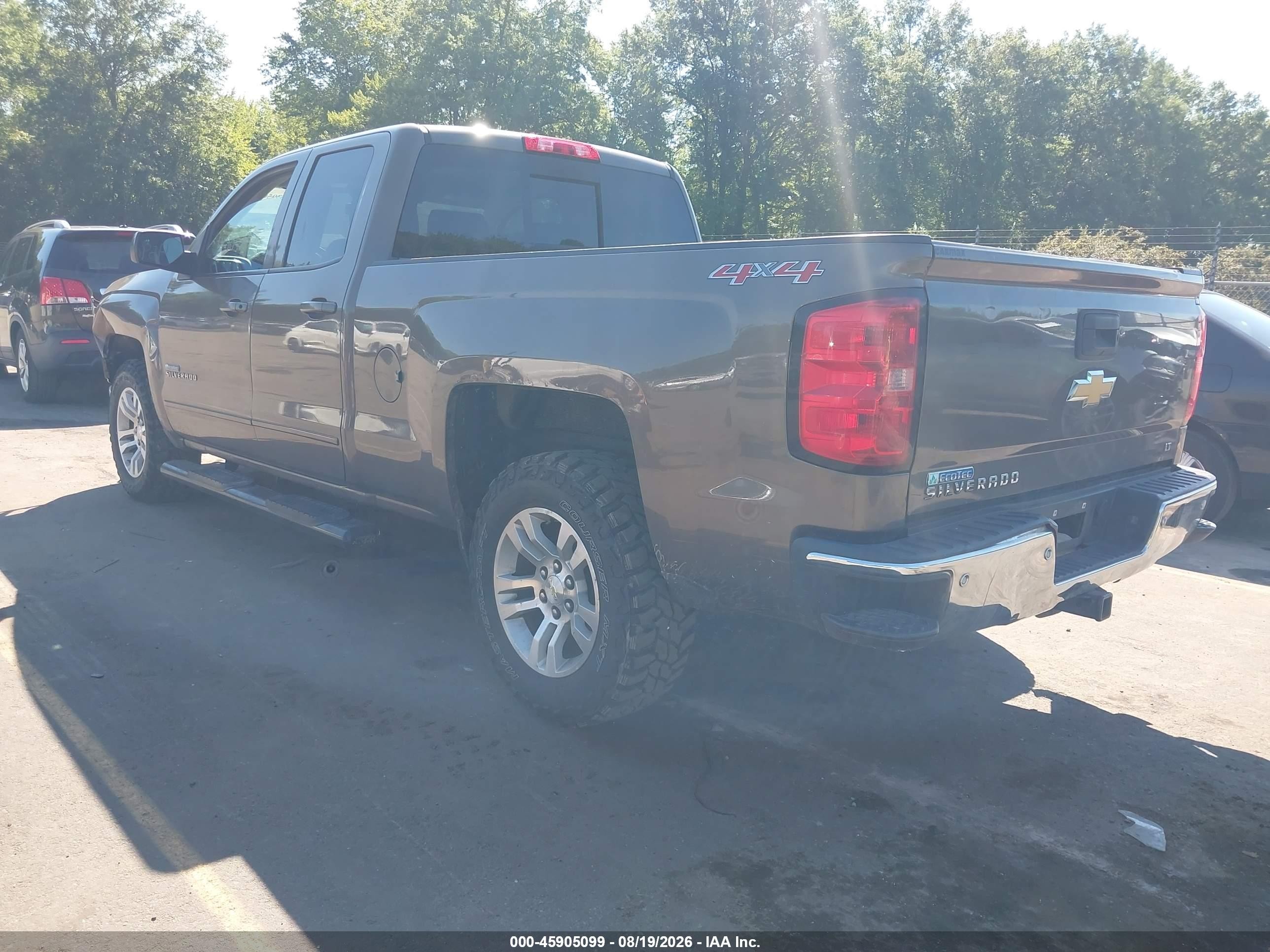 2015 Chevrolet Silverado 1500 Lt Brown vin: 1GCVKREC1FZ171898