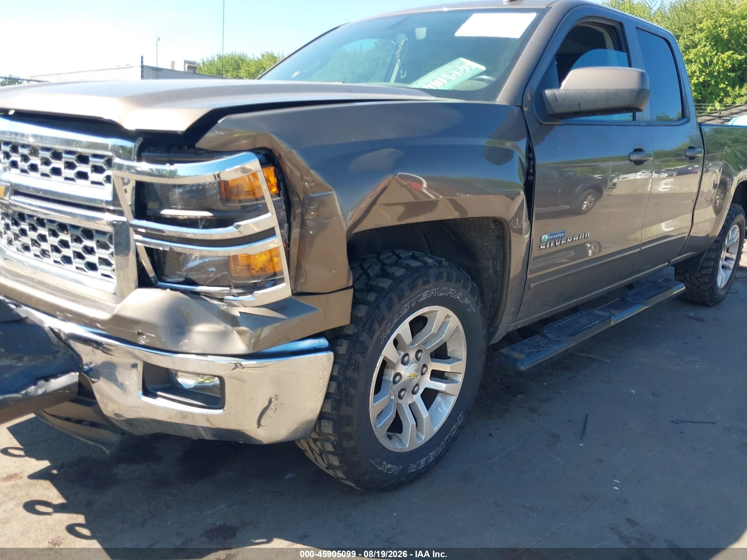 2015 Chevrolet Silverado 1500 Lt Brown vin: 1GCVKREC1FZ171898