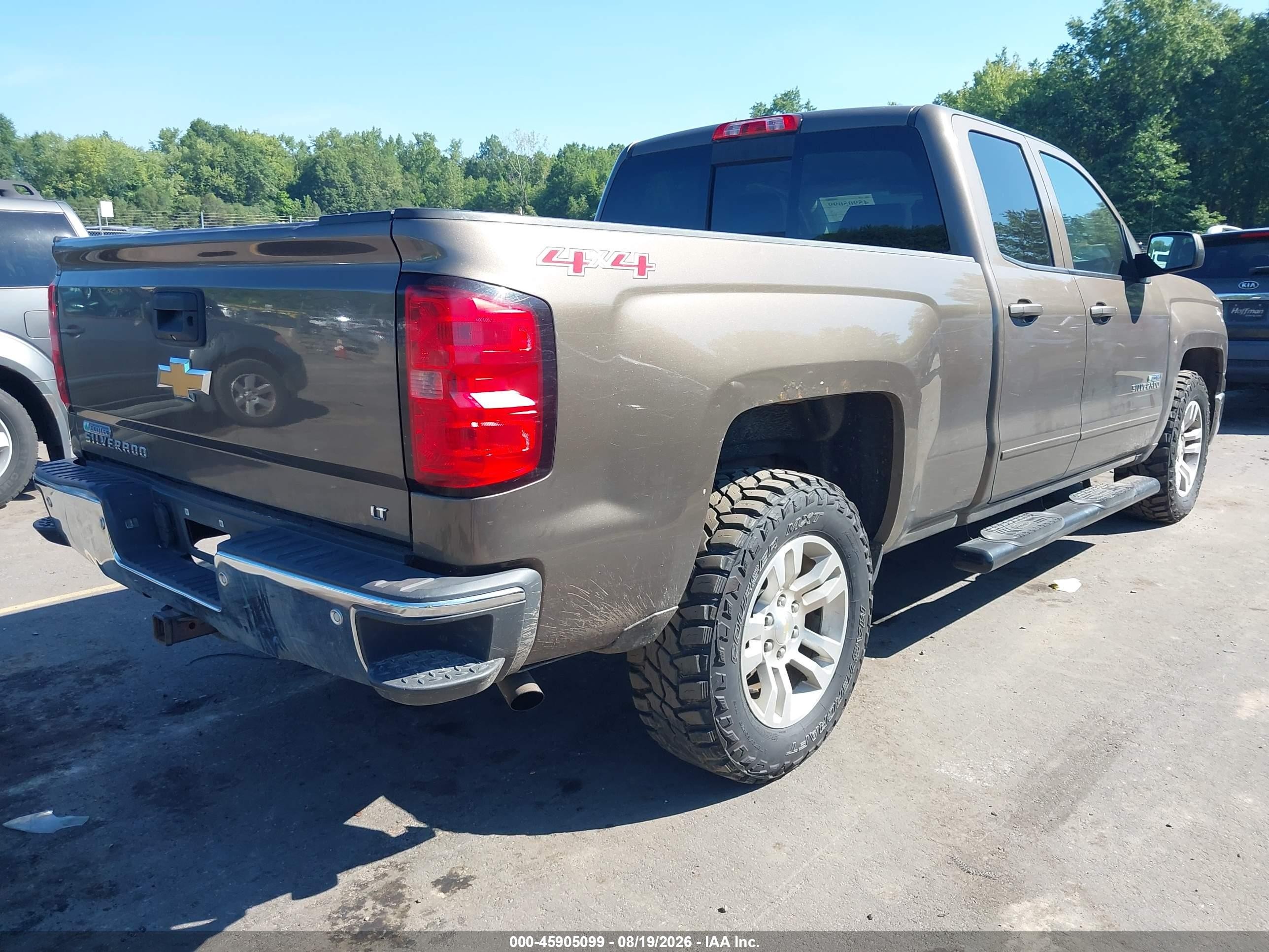 2015 Chevrolet Silverado 1500 Lt Brown vin: 1GCVKREC1FZ171898