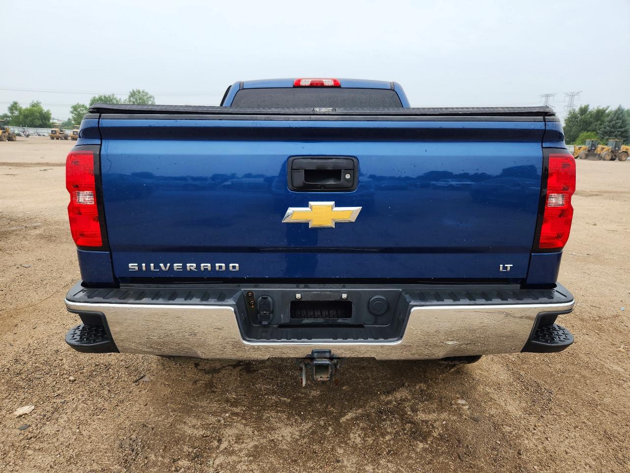 2015 Chevrolet Silverado K1500 Lt Blue vin: 1GCVKREC1FZ213261