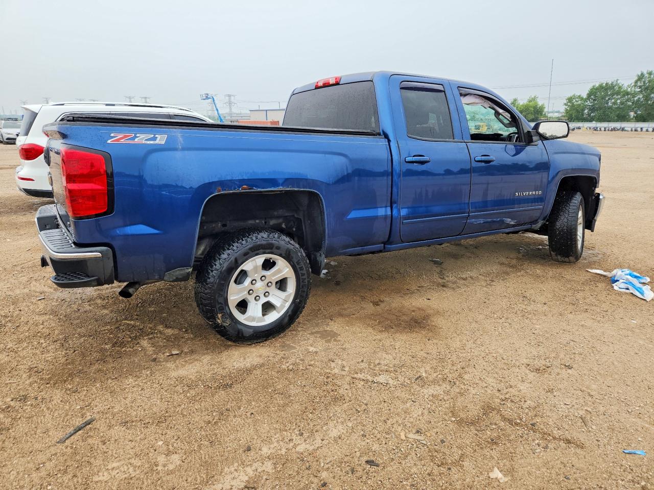 2015 Chevrolet Silverado K1500 Lt Blue vin: 1GCVKREC1FZ213261