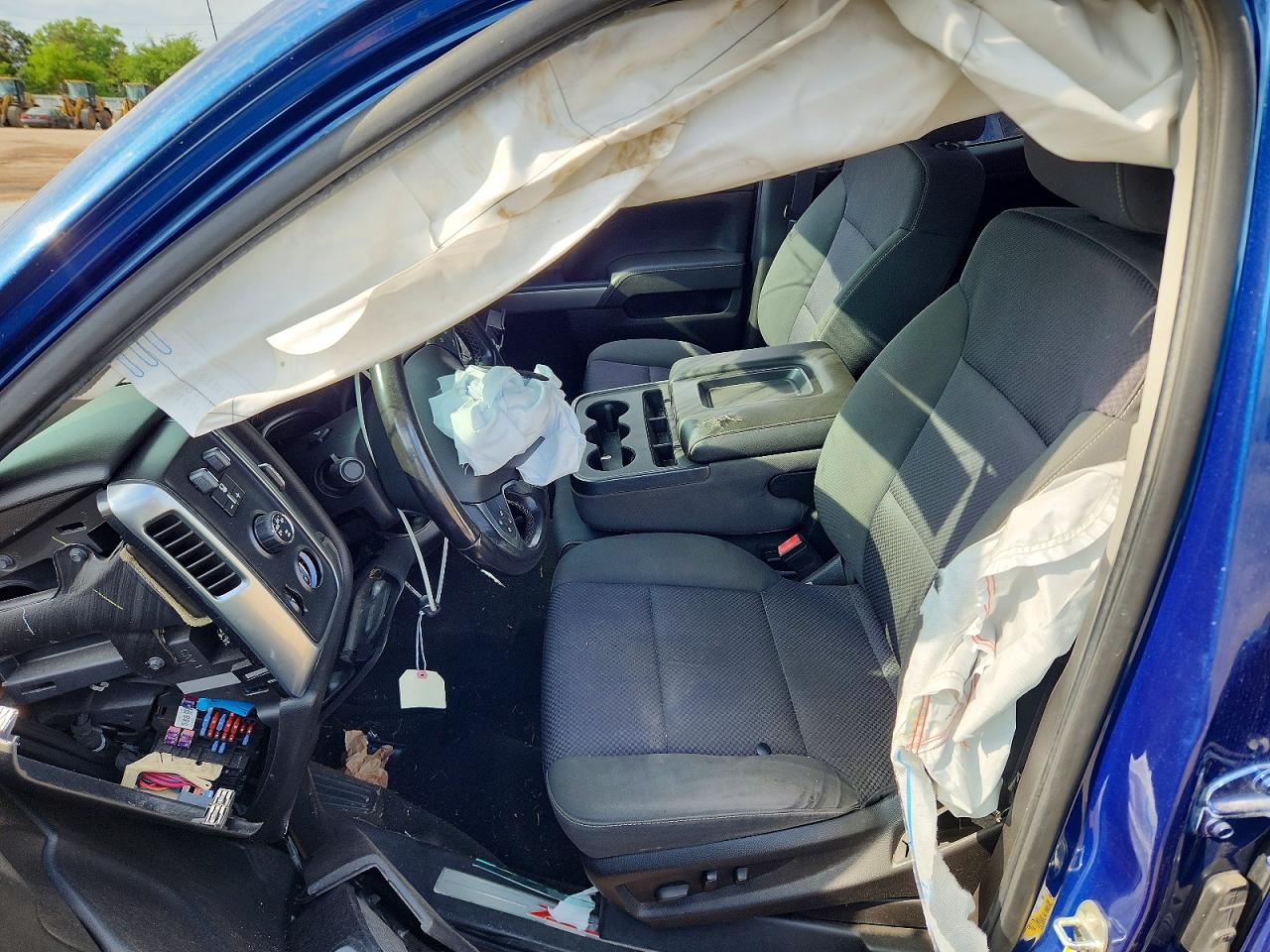 2015 Chevrolet Silverado K1500 Lt Blue vin: 1GCVKREC1FZ213261