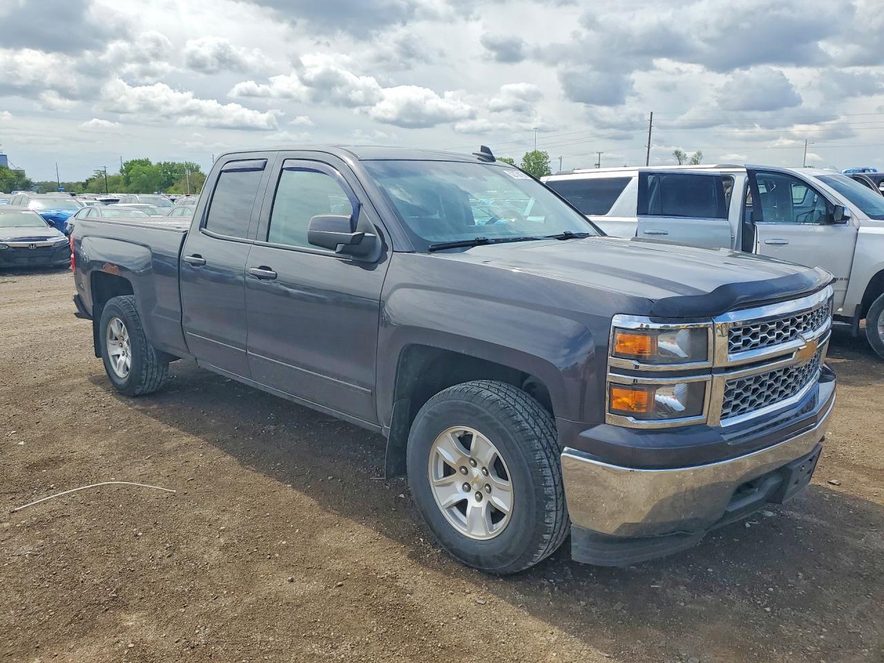 2015 Chevrolet Silverado K1500 Lt Black vin: 1GCVKREC1FZ263285