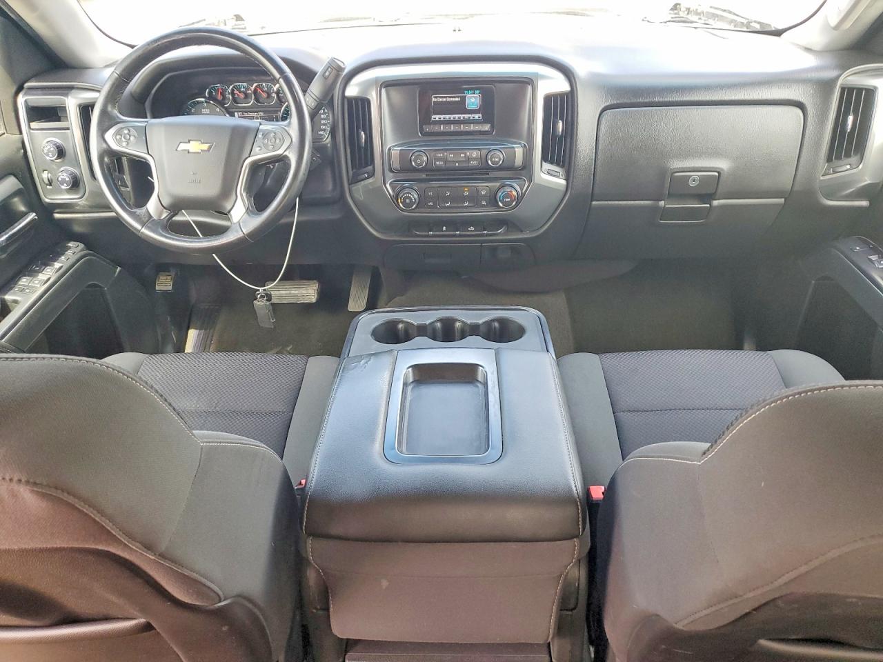 2015 Chevrolet Silverado K1500 Lt Black vin: 1GCVKREC1FZ263285