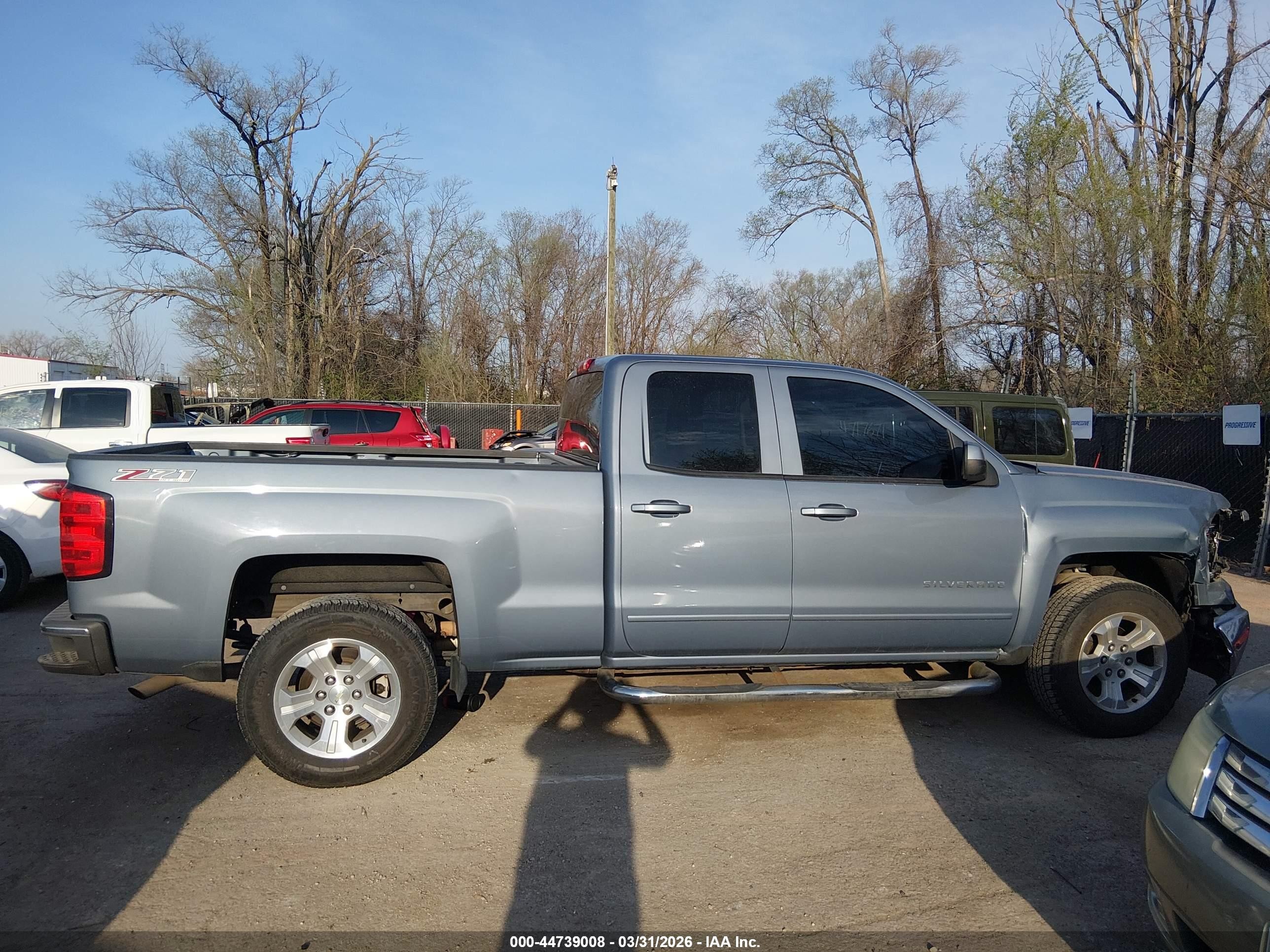 2015 Chevrolet Silverado 1500 2lt Blue vin: 1GCVKREC1FZ279132
