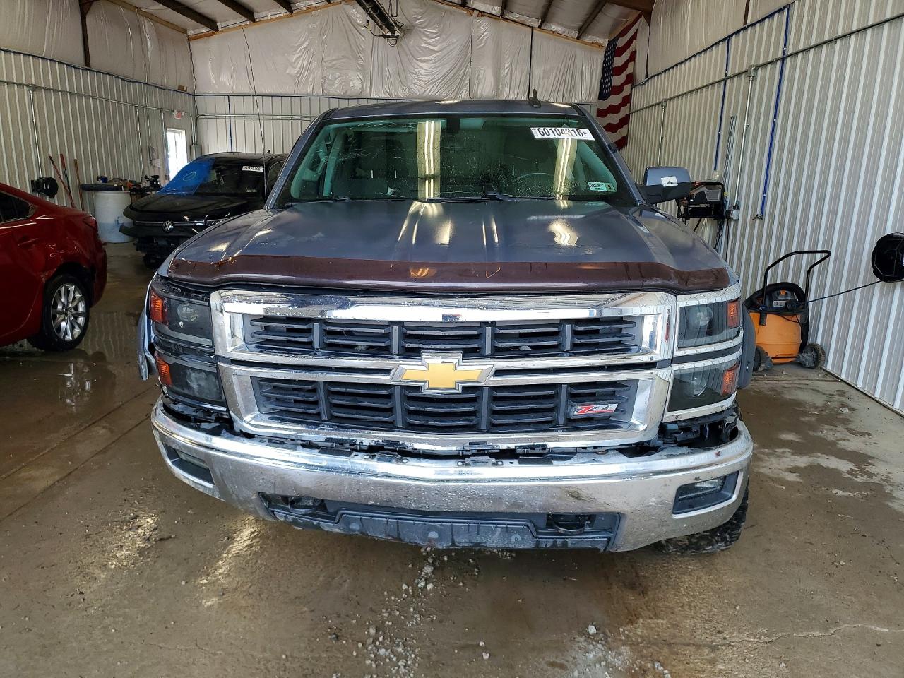 2015 Chevrolet Silverado K1500 Lt Blue vin: 1GCVKREC1FZ307334