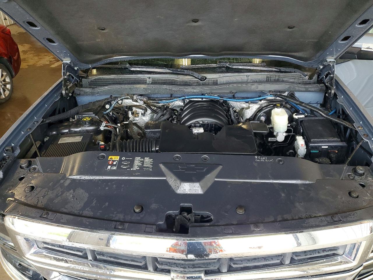 2015 Chevrolet Silverado K1500 Lt Blue vin: 1GCVKREC1FZ307334