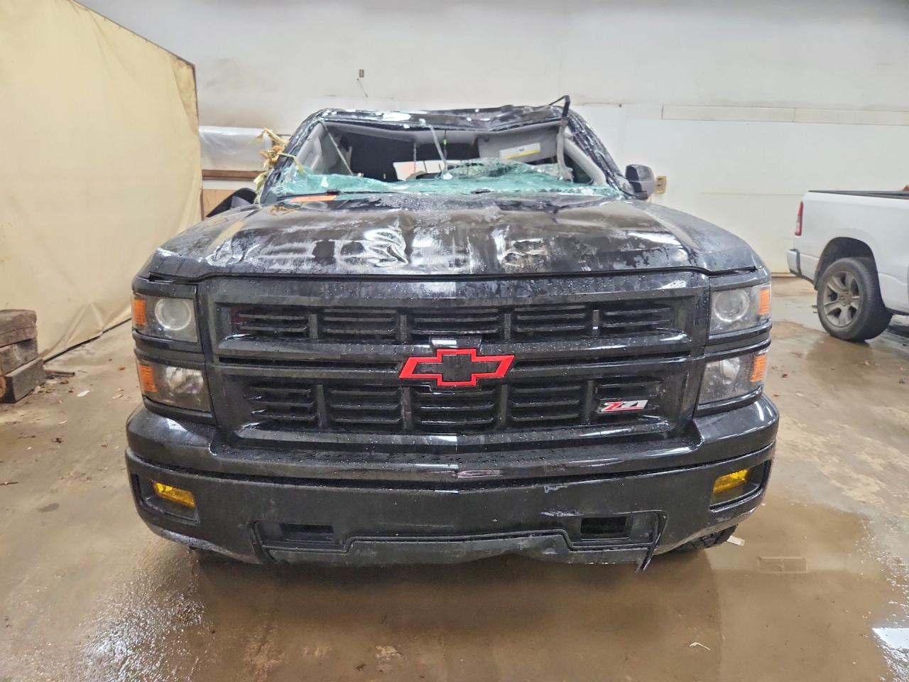 2015 Chevrolet Silverado K1500 Lt Black vin: 1GCVKREC1FZ321167