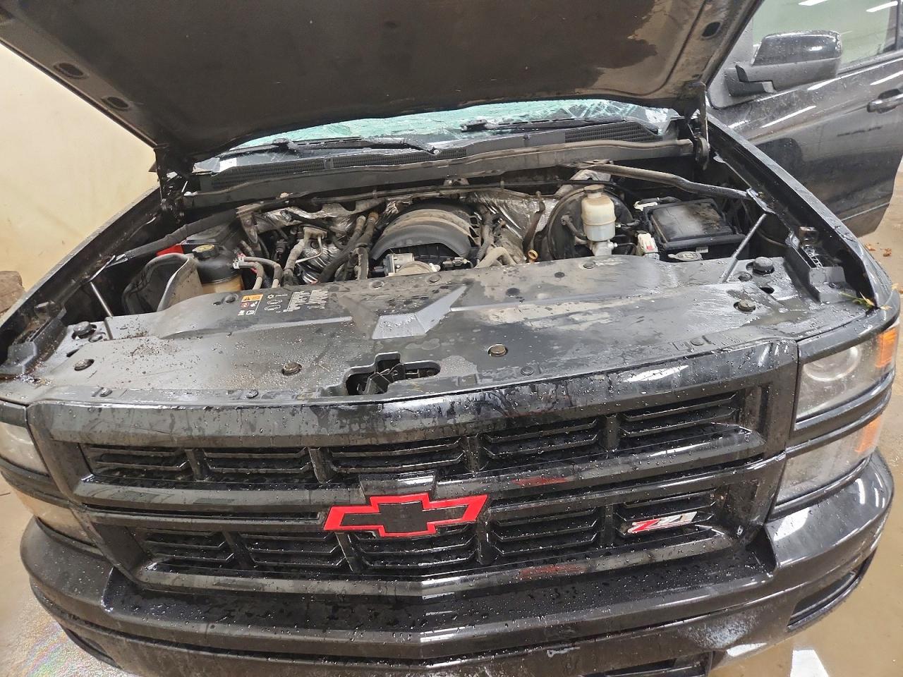 2015 Chevrolet Silverado K1500 Lt Black vin: 1GCVKREC1FZ321167