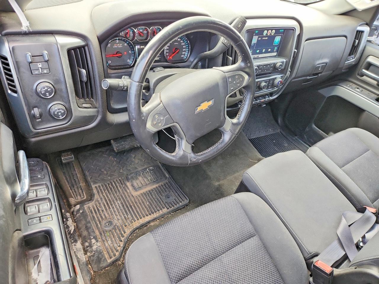 2015 Chevrolet Silverado K1500 Lt Черный vin: 1GCVKREC1FZ323131