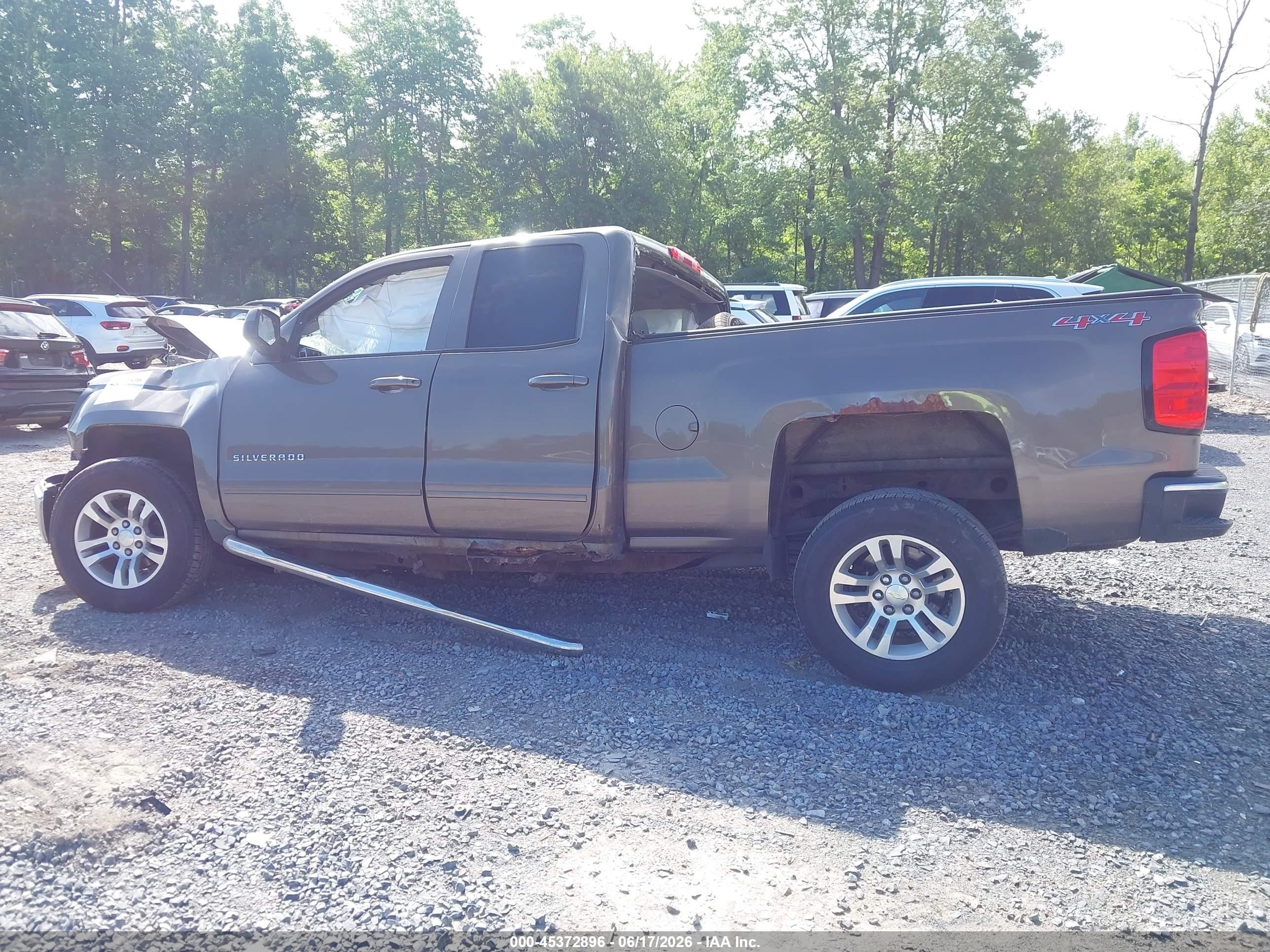 2015 Chevrolet Silverado 1500 Lt Коричневый vin: 1GCVKREC1FZ353262