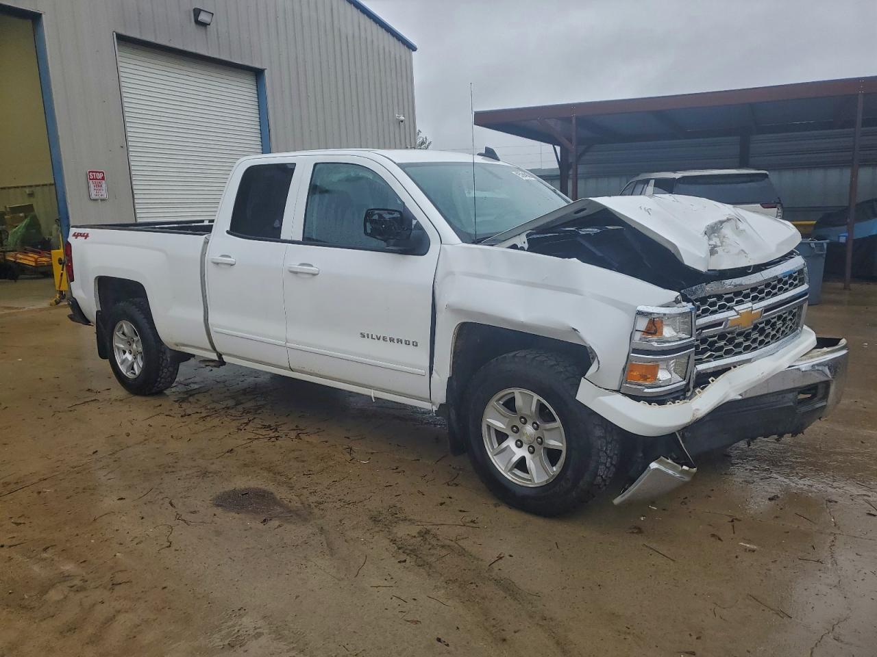 2015 Chevrolet Silverado K1500 Lt White vin: 1GCVKREC1FZ369137