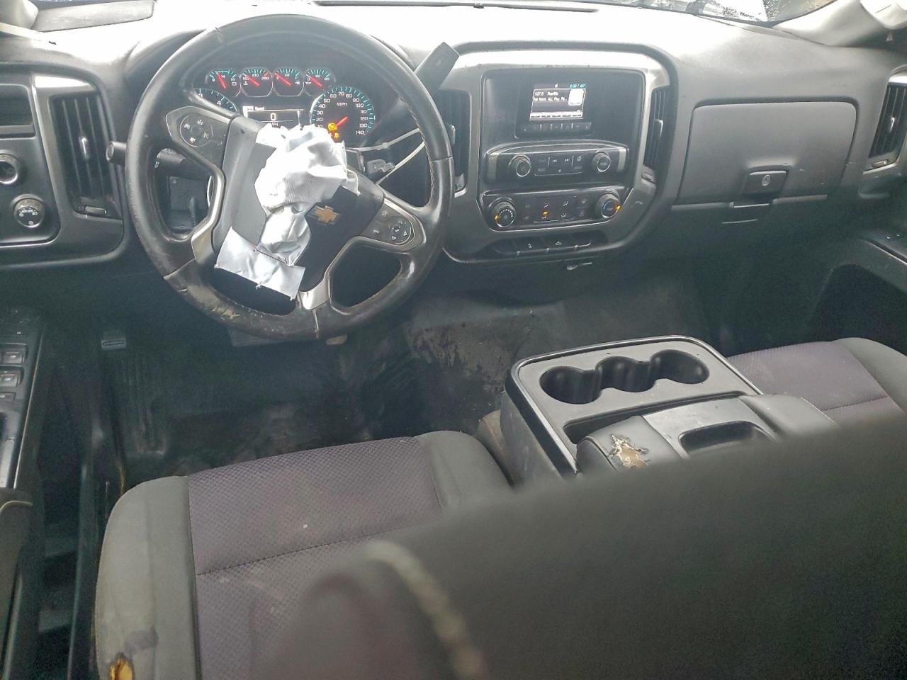 2015 Chevrolet Silverado K1500 Lt White vin: 1GCVKREC1FZ369137