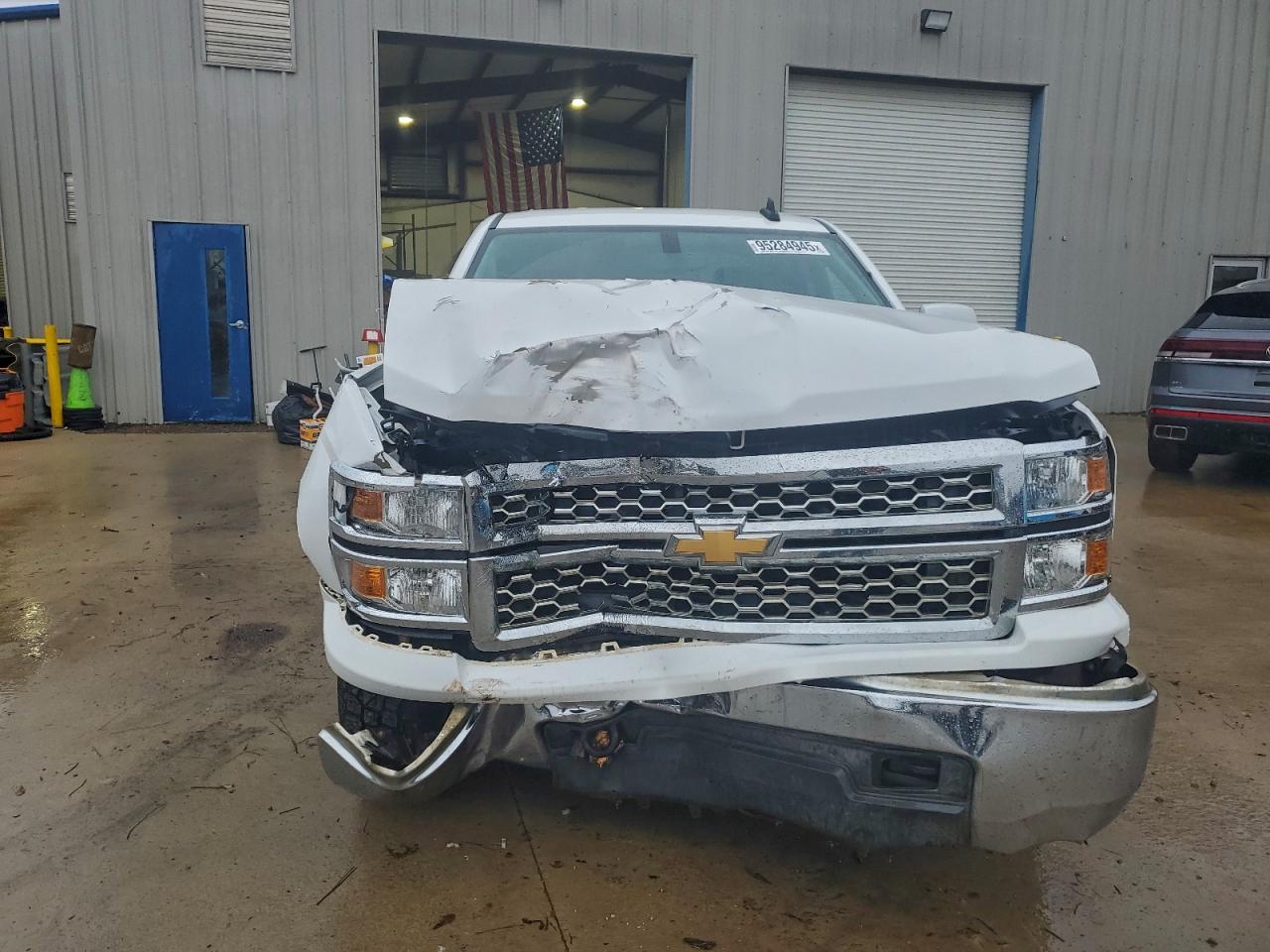 2015 Chevrolet Silverado K1500 Lt White vin: 1GCVKREC1FZ369137