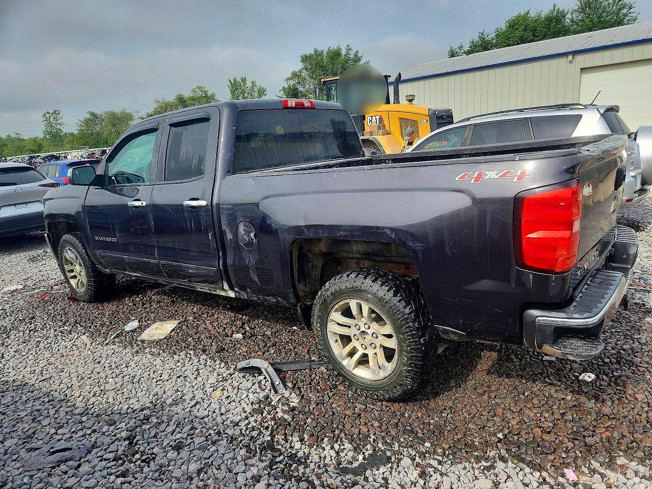 2016 Chevrolet Silverado K1500 Lt Black vin: 1GCVKREC1GZ232622