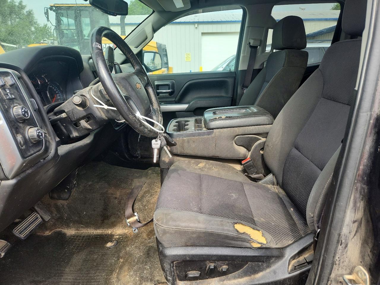 2016 Chevrolet Silverado K1500 Lt Black vin: 1GCVKREC1GZ232622