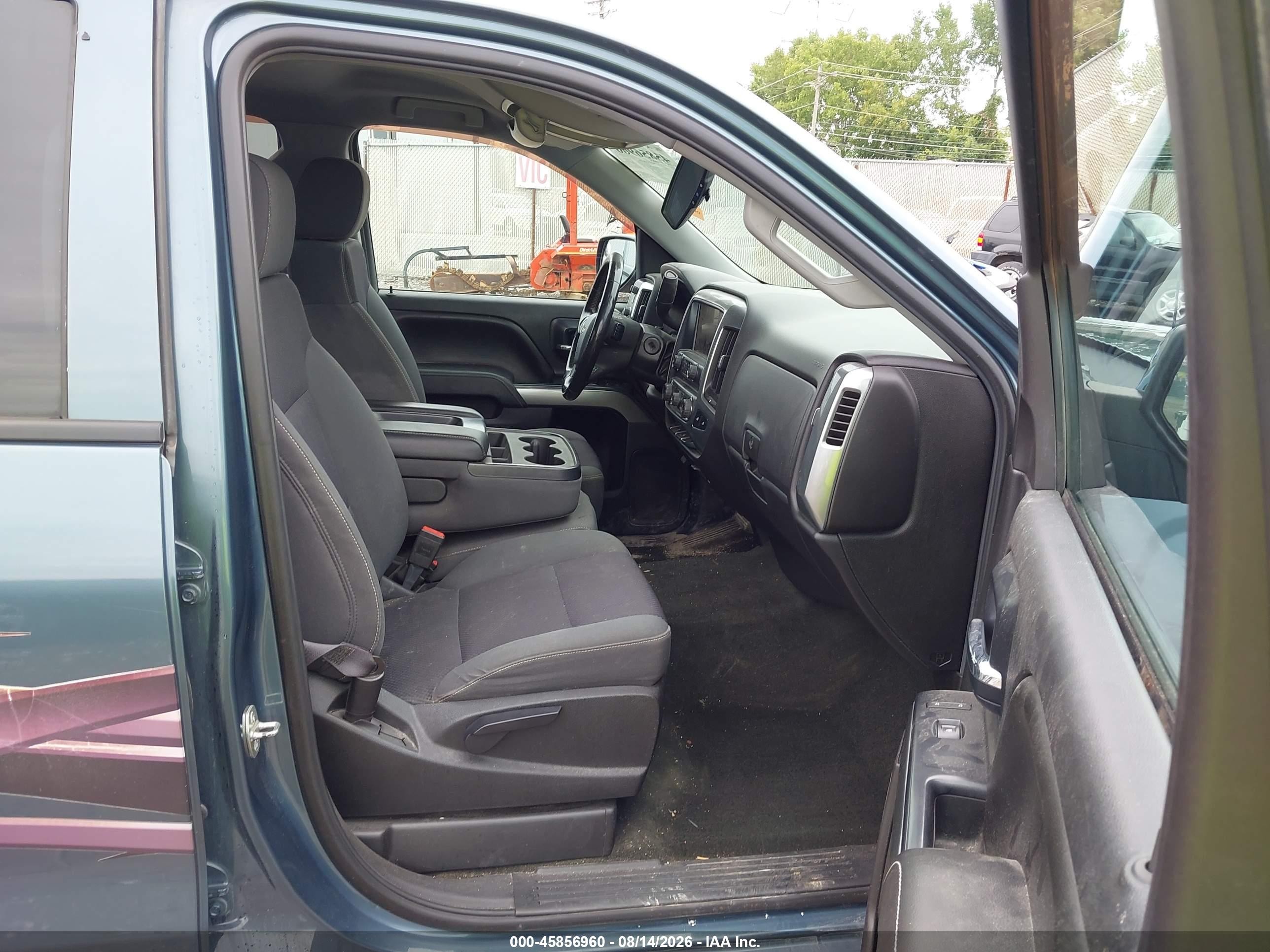 2014 Chevrolet Silverado 1500 Lt Blue vin: 1GCVKREC2EZ135619