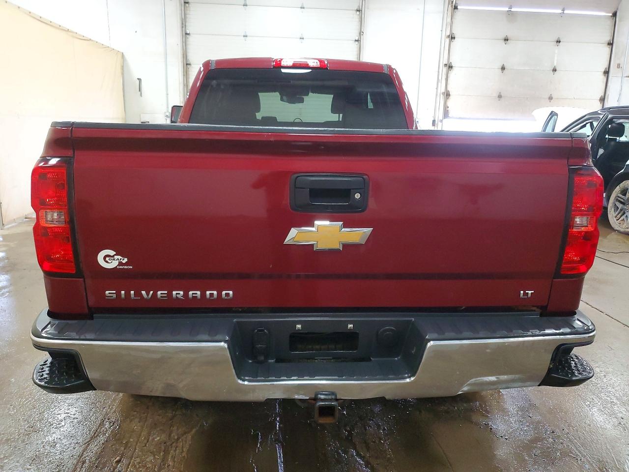 2014 Chevrolet Silverado K1500 Lt Maroon vin: 1GCVKREC2EZ147804