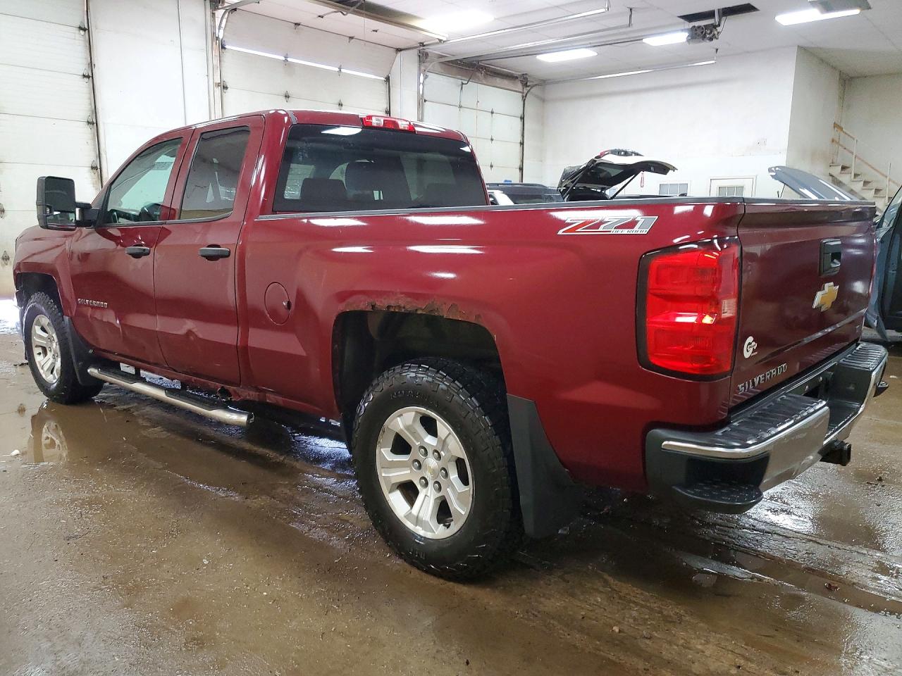 2014 Chevrolet Silverado K1500 Lt Maroon vin: 1GCVKREC2EZ147804
