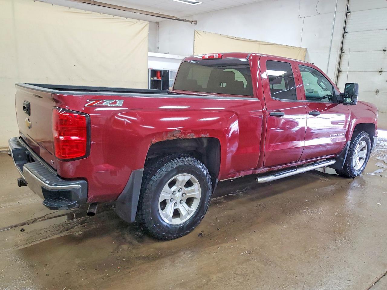 2014 Chevrolet Silverado K1500 Lt Maroon vin: 1GCVKREC2EZ147804