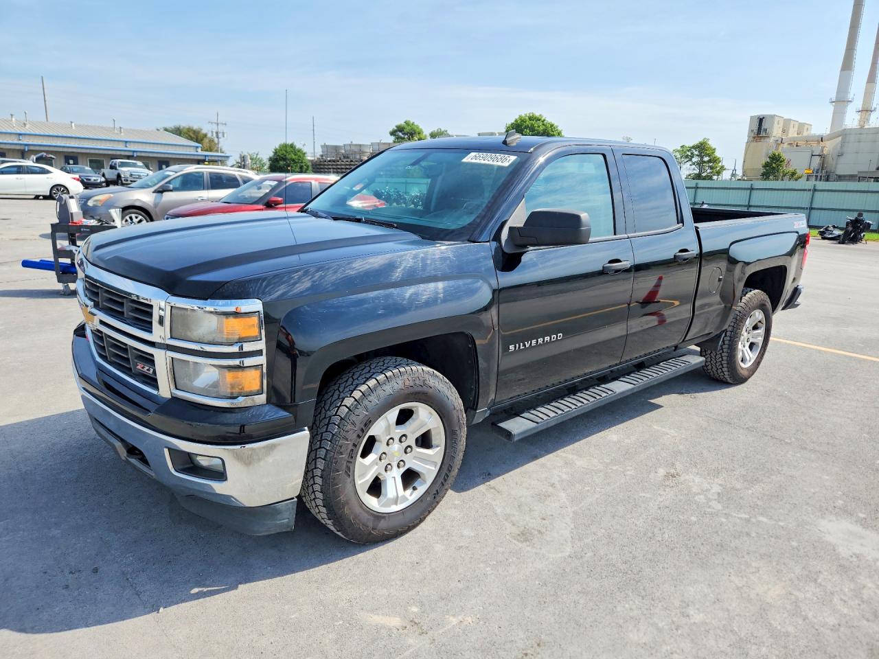 2014 Chevrolet Silverado K1500 Lt Black vin: 1GCVKREC2EZ183850