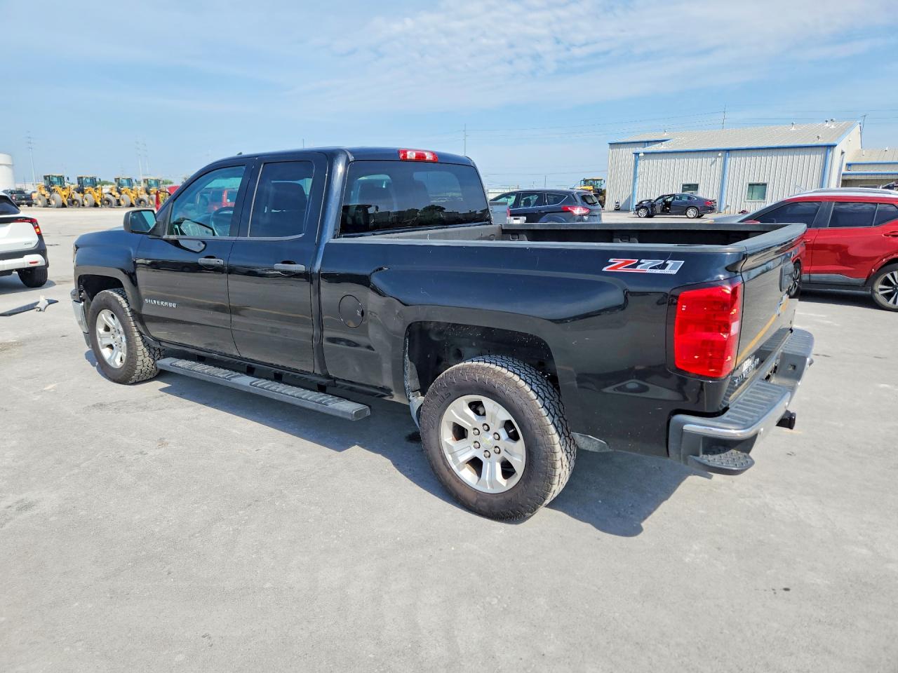 2014 Chevrolet Silverado K1500 Lt Black vin: 1GCVKREC2EZ183850