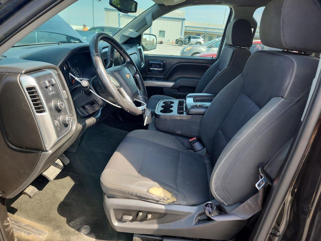 2014 Chevrolet Silverado K1500 Lt Black vin: 1GCVKREC2EZ183850