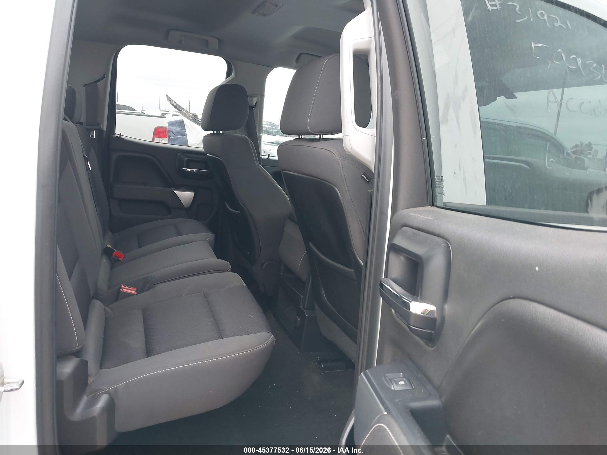 2014 Chevrolet Silverado 1500 Lt White vin: 1GCVKREC2EZ191026