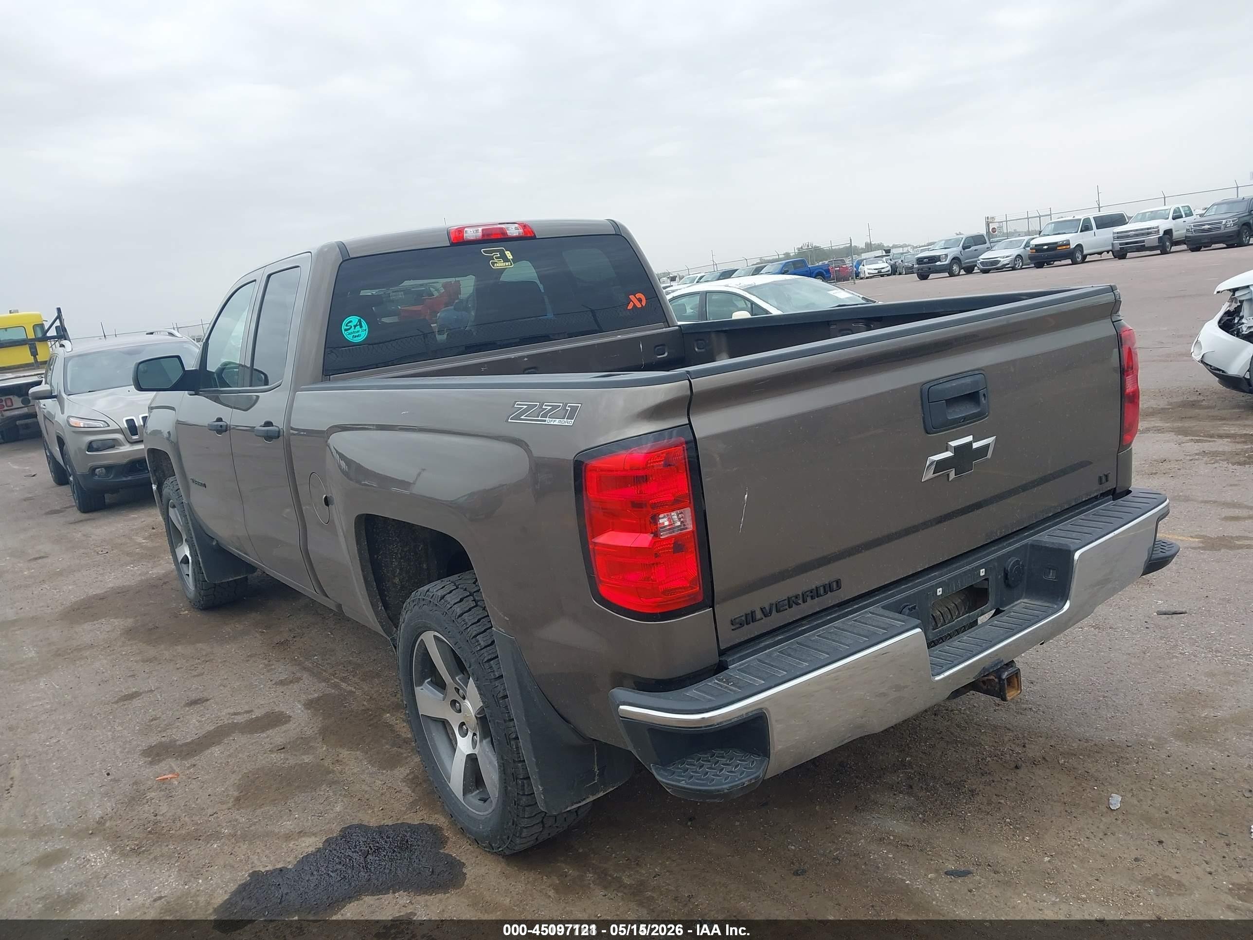 2014 Chevrolet Silverado 1500 2lt Коричневый vin: 1GCVKREC2EZ201988