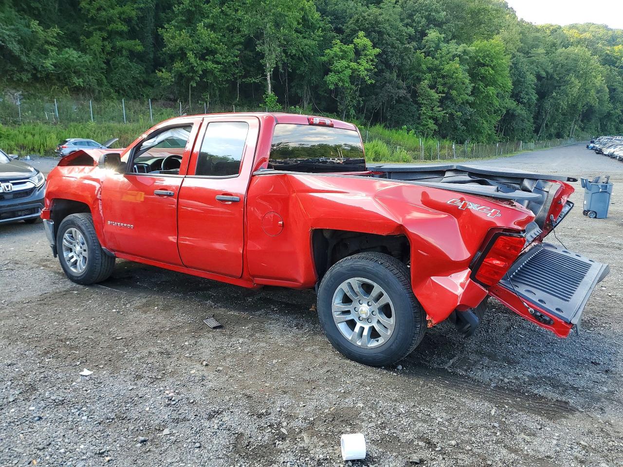 2014 Chevrolet Silverado K1500 Lt Red vin: 1GCVKREC2EZ202767